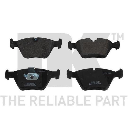 Set Balata Frenimi NK - BMW 3 Series, MG MG