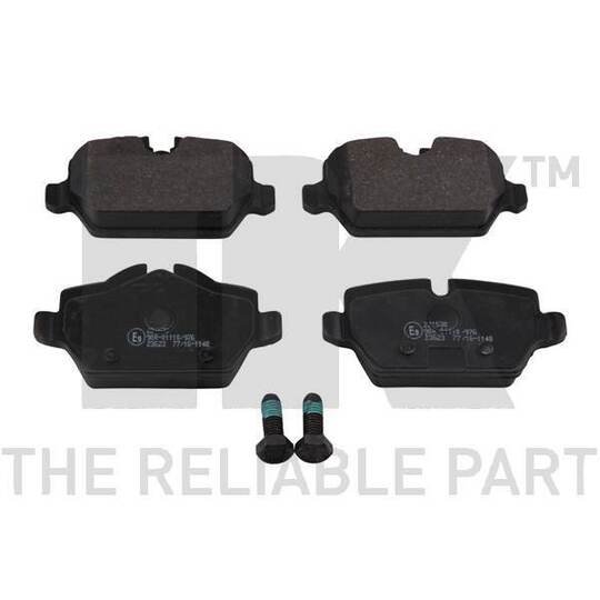 Set Balata Frenimi NK - BMW 1 Series, MINI MINI COUNTRYMAN