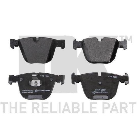 Set Balata Frenimi NK - BMW 1 Series, ROLLS-ROYCE PHANTOM