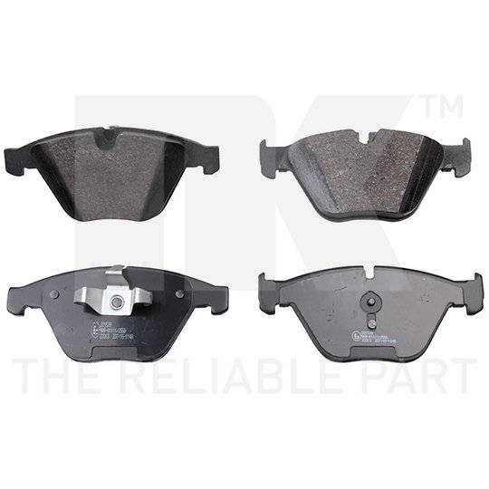 Set Balata Frenimi NK - BMW 3 Series