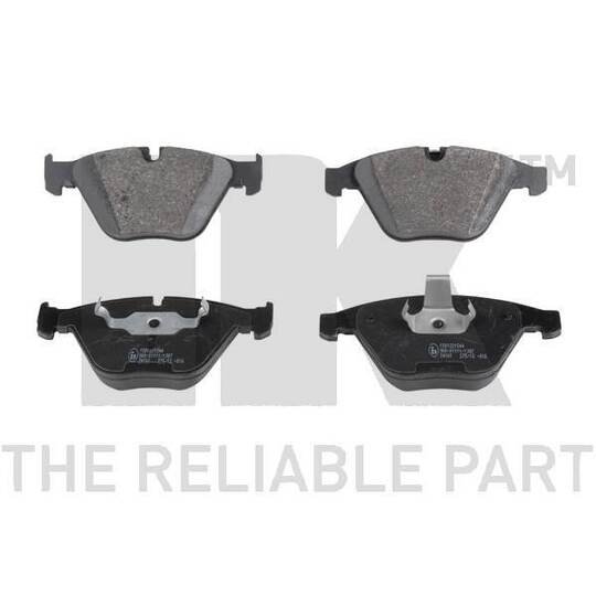 Set Balata Frenimi NK - BMW 3 Series