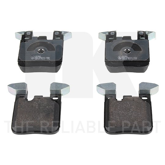 Set Balata Frenimi NK - BMW 1 Series