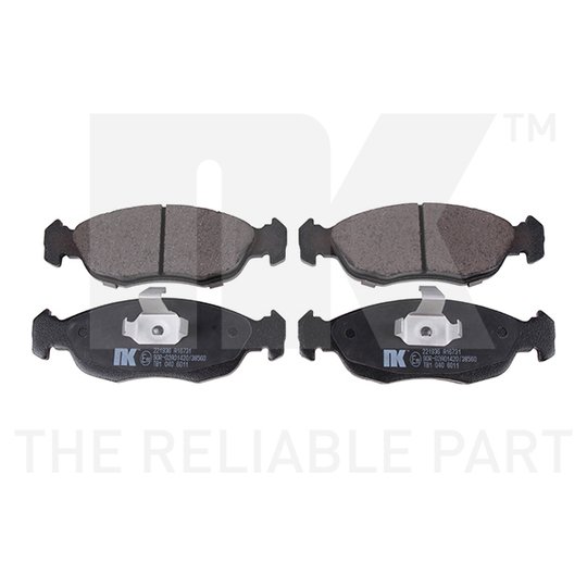 Set Balata Frenimi NK - CITROËN SAXO, PEUGEOT 106