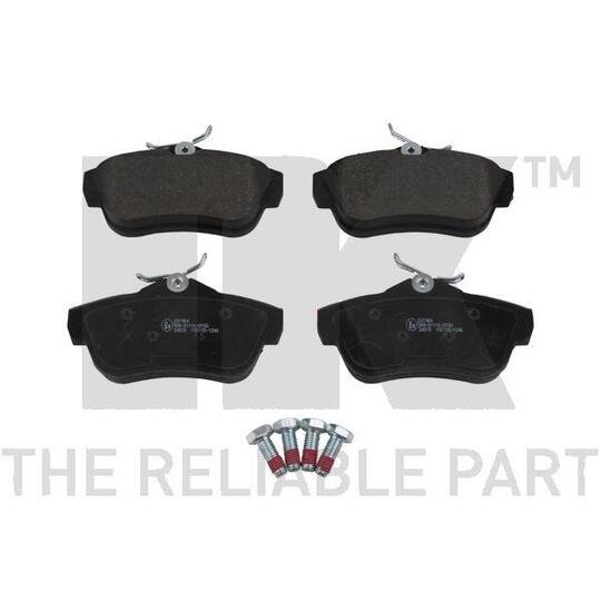 Set Balata Frenimi NK - CITROËN JUMPY, FIAT SCUDO, PEUGEOT EXPERT