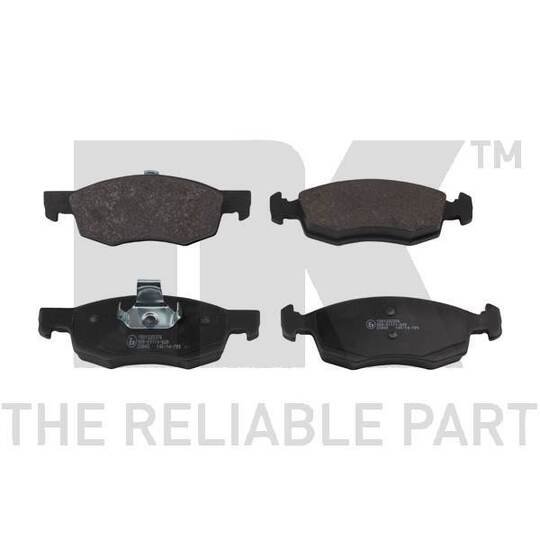 Set Balata Frenimi NK - FIAT DOBLO