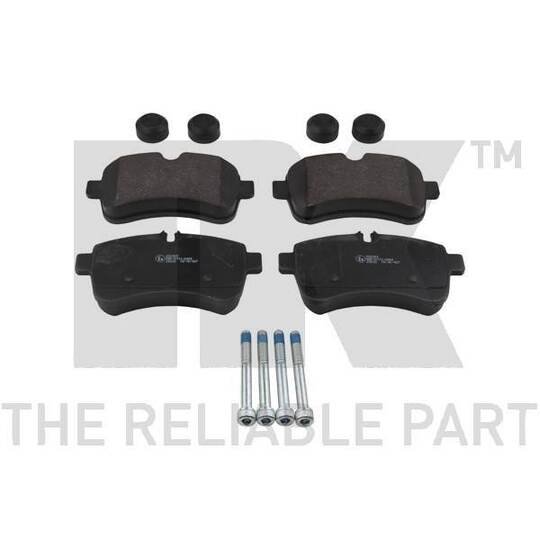Set Balata Frenimi NK - IVECO DAILY