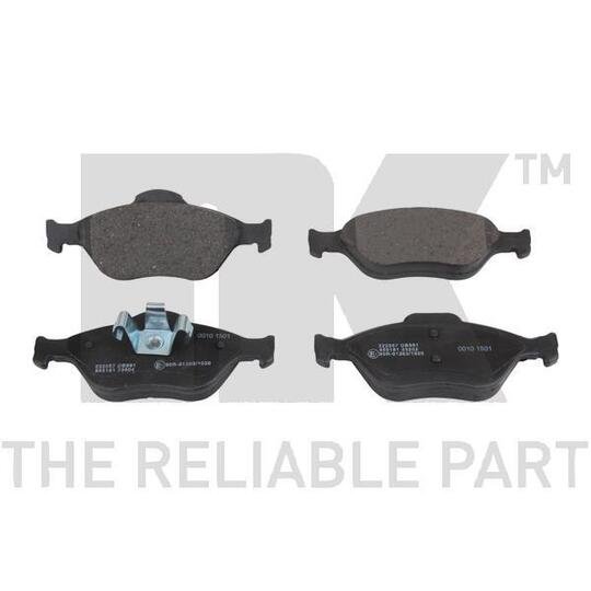 Set Balata Frenimi NK - FORD FIESTA, MAZDA 121