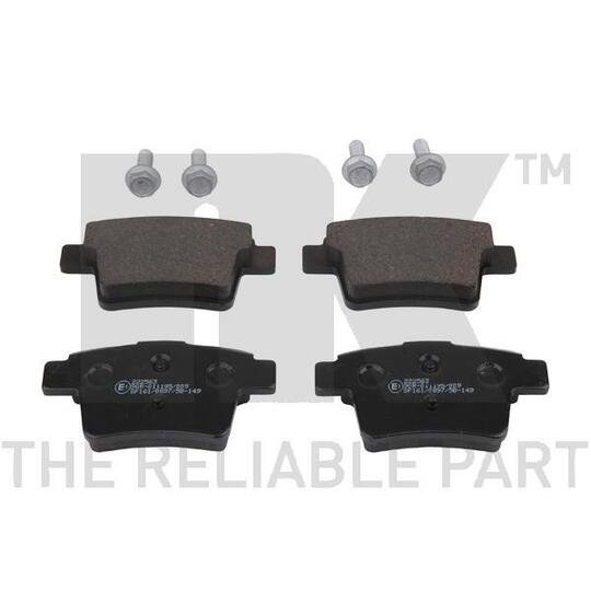 Set Balata Frenimi NK - FORD MONDEO, JAGUAR X-TYPE