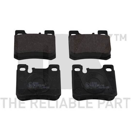 Set Balata Frenimi NK - MERCEDES-BENZ 124