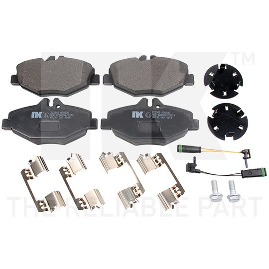 Set Balata Frenimi NK - MERCEDES-BENZ E-CLASS