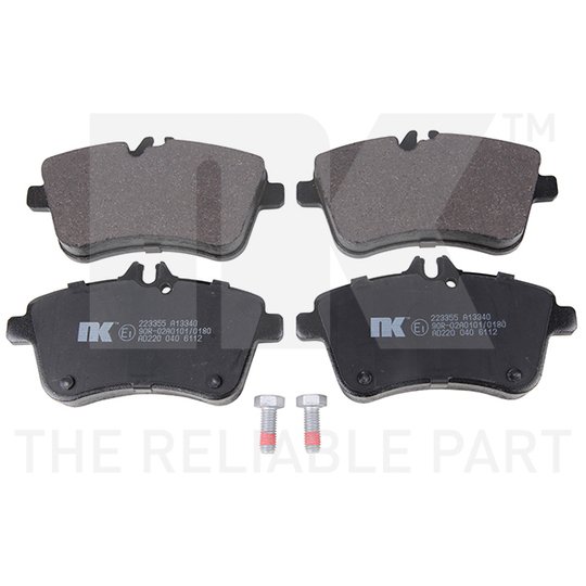Set Balata Frenimi NK - MERCEDES-BENZ A-CLASS