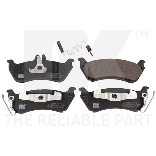 Set Balata Frenimi NK - MERCEDES-BENZ M-CLASS