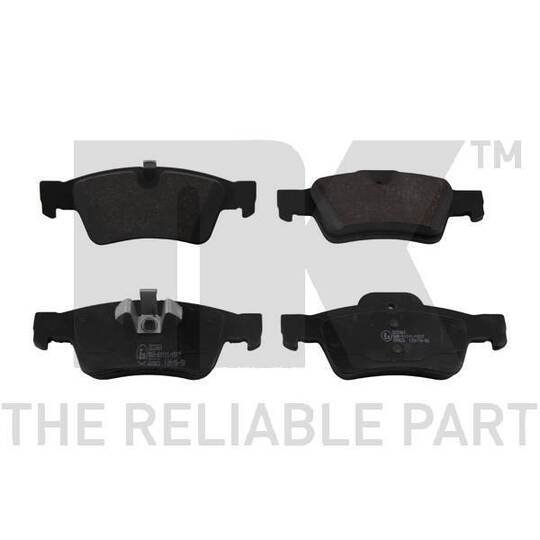 Set Balata Frenimi NK - MERCEDES-BENZ G-CLASS