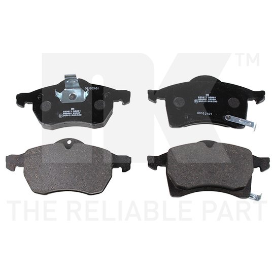Set Balata Frenimi NK - CHEVROLET ASTRA, OPEL ASTRA, VAUXHALL ZAFIRA