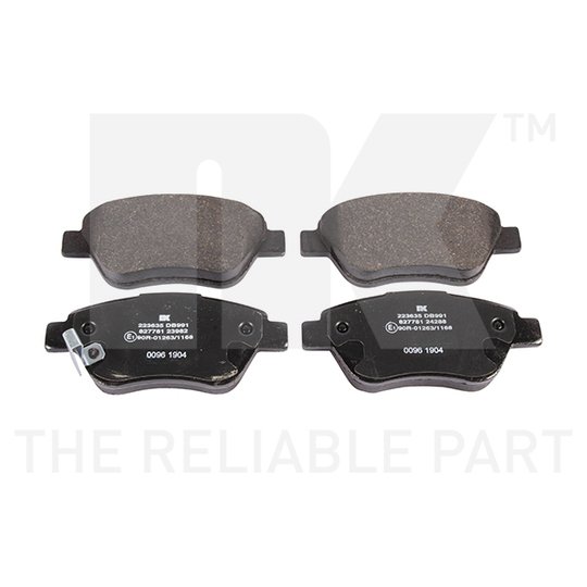 Set Balata Frenimi NK - OPEL ADAM
