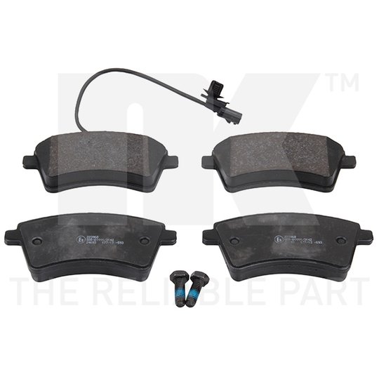 Set Balata Frenimi NK - NISSAN NV250, RENAULT KANGOO