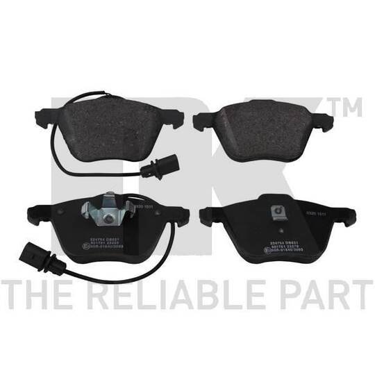 Set Balata Frenimi NK - FORD GALAXY, SEAT ALHAMBRA, VW CALIFORNIA