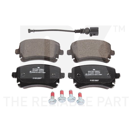 Set Balata Frenimi NK - AUDI A4, VW CALIFORNIA