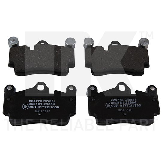 Set Balata Frenimi NK - AUDI Q7, PORSCHE CAYENNE, VW TOUAREG