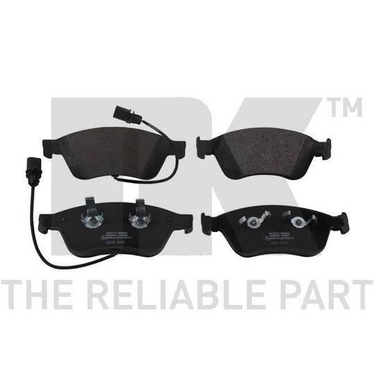 Set Balata Frenimi NK - AUDI A6, VW PHAETON