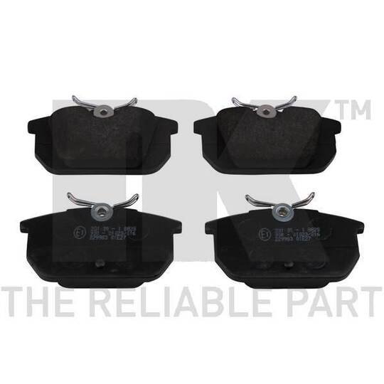 Set Balata Frenimi NK - ALFA ROMEO 145, FIAT ARGENTA, LANCIA DEDRA