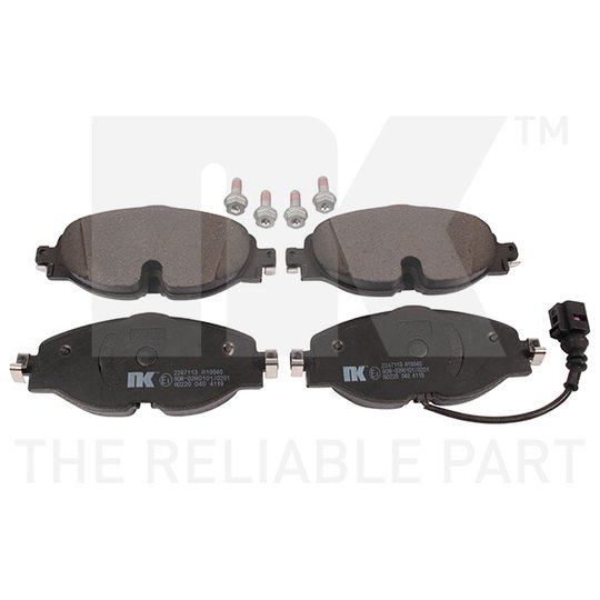 Set Balata Frenimi NK - AUDI A1, FORD TOURNEO, SEAT ATECA